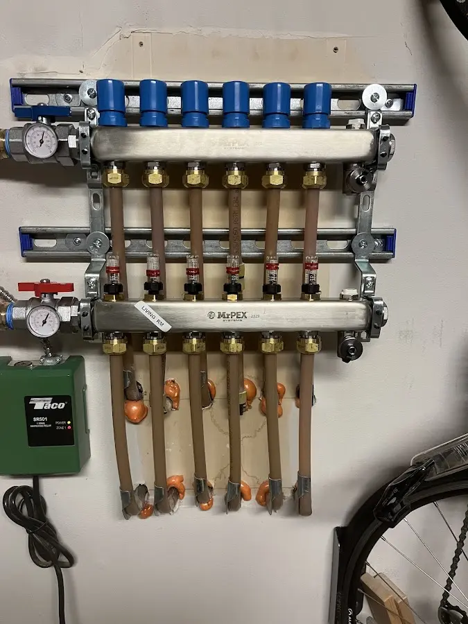 Plumber performing Leak Detection at a residential property in Cold Spring